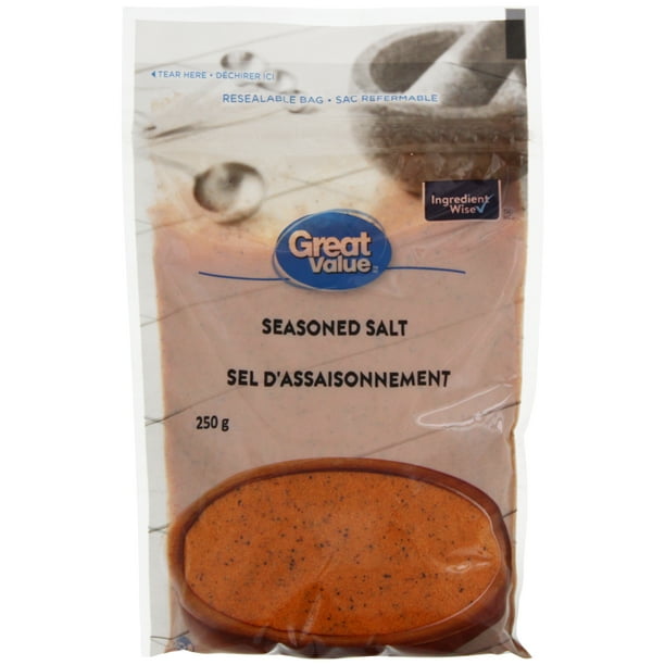 Great Value Seasoned Salt, 250 g Walmart.ca