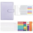 thumbnail image 1 of Marbled Notebook Binder Wareproof and Dustproof Suitable for Store Shop Checks  Green, 1 of 8