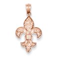 thumbnail image 1 of Pendentif Fleur de lis en Or Rose 14K, 1 of 2