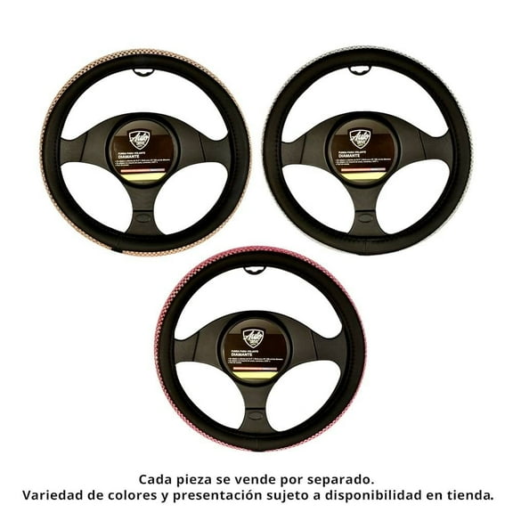 Funda para Volante Auto Drive Diamante Varios Colores 1 Pieza