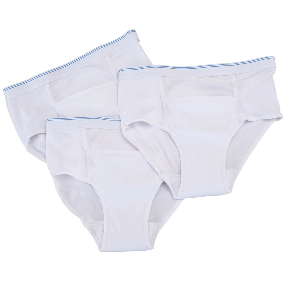 Comfort Finds Men's Reusable Incontinence Brief 6oz 3Pack Walmart