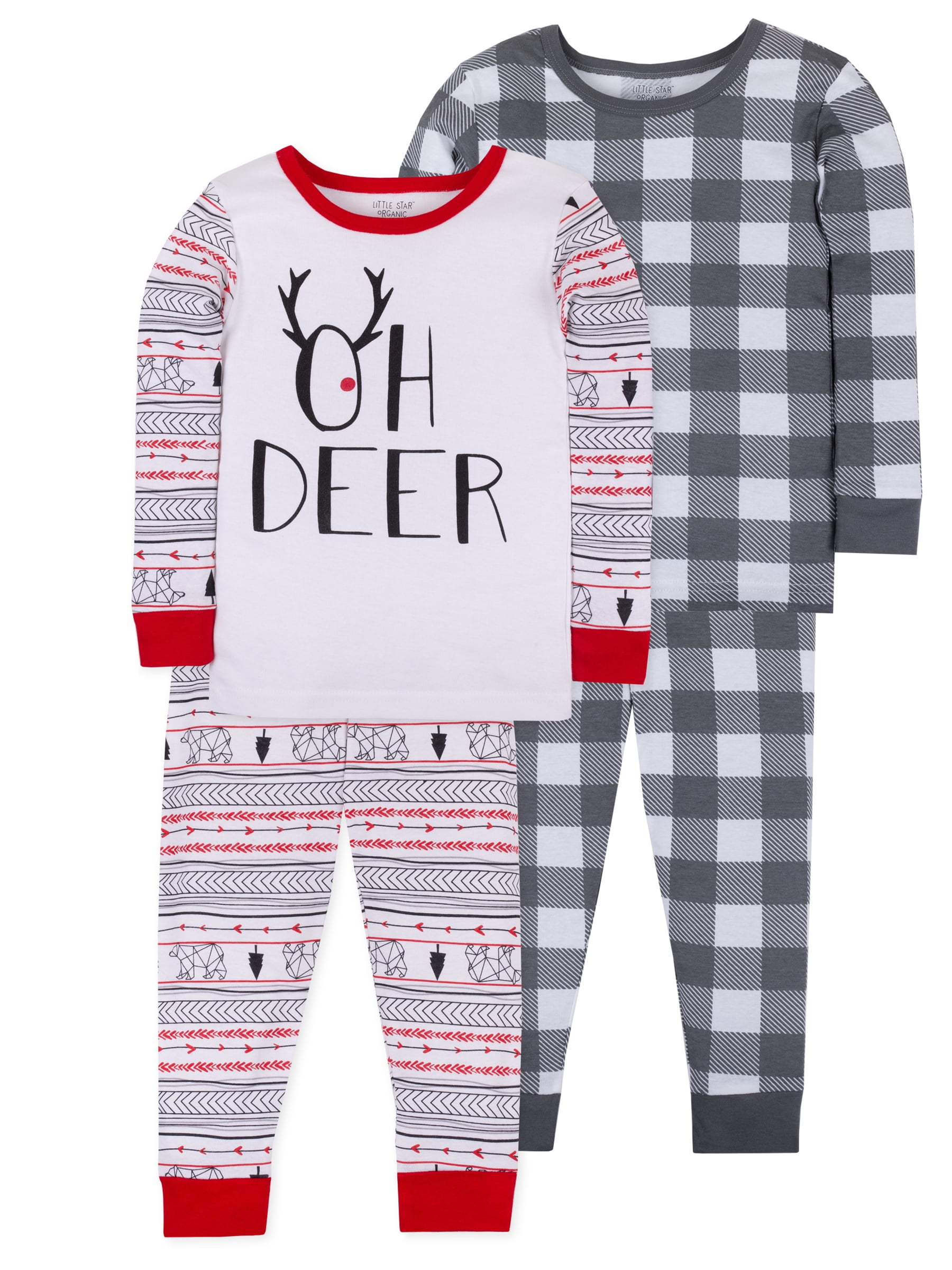 organic baby christmas pajamas