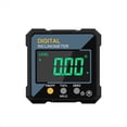 thumbnail image 1 of 360° Reversible Electronic Digital Level Inclinometer Angle Gauge Protractor Level Ruler Tool for Precision Measurement,1 * Digital Inclinometer, 1 of 6