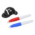 thumbnail image 3 of Ball Line Liner,  Ball Line Marker Plastic Unique Identification Symbols 2 Marker Pens Portable  for Better Alignment Black,,Red, 3 of 8
