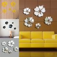 thumbnail image 7 of DIY Acrylic Wall StiforCKer 3d Mirror Art Flower Removable Wall Decoration, 7 of 7