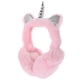 thumbnail image 4 of EeaseMX Orejeras de peluche de cuerno de unicornio ajustables para invierno y otoño., 4 of 7