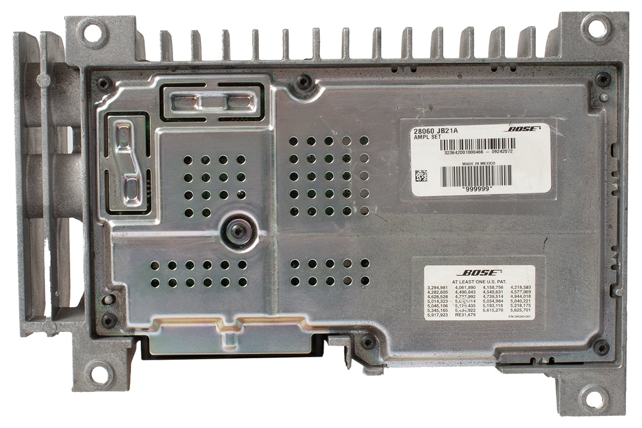 Restored 2010-2013 Nissan Altima Rear Mounted Audio System Amplifier Model ID 28060-JB21A (Refurbished)