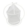 thumbnail image 3 of Mesh Plant Cage,Cylindrical Iron Frame Hanging Butterfly Habitat Cage Butterfly Cage Versatile Functionality, 3 of 12