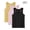 Multicolor-5, variant on Girls Cotton Tank Tops 3-Pack Sleeveless Undershirts Crew Neck Tagless 100% Cotton Multicolor Size 90-160,Size 12-13 T