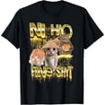thumbnail image 1 of Ni Hao Fine Shyt Funny Brainrot Gen Z Meme Camiseta, 1 of 2