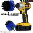 thumbnail image 4 of Drillbrush Blue Drill Powered Scrubbing Brush Heads - Professional Boat Detailing Accessories - Tank Scrubbing Brush Kit - Boat Hull Cleaning Tools, 4 of 7