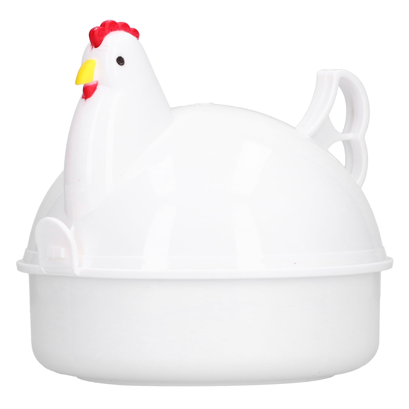 Microwave Egg Boiler, Fast, Easy Cooking for Perfect Eggs, Includes Shell   Buckles, 5.1 Inch