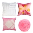 thumbnail image 1 of Set 4 Cojines Decorativos 45 Cm Relleno Cierre Sala Cama, 1 of 5