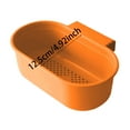 thumbnail image 2 of Wall Mounted Dish Drying Rack Over Kitchen Organizer With Utensil Holder And Adjustable Hooks For Sponges Brushes Towels, 2 of 6