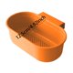 thumbnail image 2 of Escurridor de platos de pared para la cocina con organizador, soporte para utensilios y ganchos ajustables para esponjas, cepillos y toallas, 2 of 6