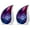 Butterfly-1, variant on SABURIAL Butterfly Urn - Small Funeral Urn For Mom And Dad - Elegant Handcrafted Cremation Urns For Human Ash - Mini Memorial Tribute Urns For Ashes For Women - 3 Inch - Pack Of 2