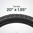 thumbnail image 3 of Schwinn Pavement Bike Tire (Black, 20 x 1.95-Inch), 3 of 6
