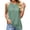 Green, variant on Spencer Womens Tank Top Loose Fit High Neck Sleeveless Halter Tops Casual Pleated Eyelet Summer Flowy Cami Shirts Blouse (S,Black)