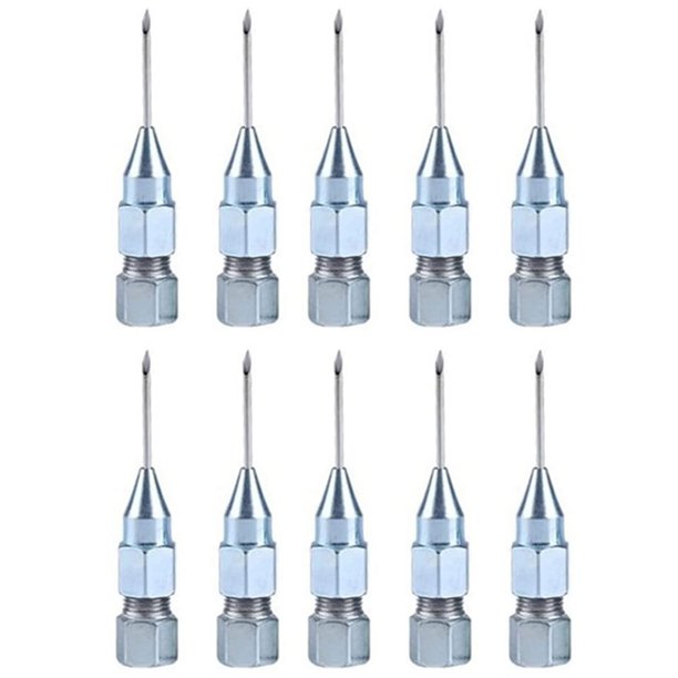 Megawheels Grease Needle 40 PCS Silver Long Bearing Grease Injector