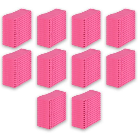 

Arkwright Huck Cleaning Towels (Case of 120) 16x26 100% Cotton Pink