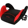 Harmony Juvenile - Cruz Backless Booster Car Seat, Black/Red