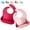 Dark and Light Pink, variant on Silicone Bibs with Food Catcher, Soft and Waterproof Material, Adjustable Fit for Babies and Toddlers (Set of 2)