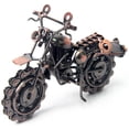 thumbnail image 2 of ShenMo Iron Motorcycle Model, Retro Iron Motorcycle, Ornament Motorcycle, Metal Chain Motorcycle, Vehicle Miniature, Vehicle Art Decoration, Model as Gift and Collection, Model Sculpture, 2 of 6