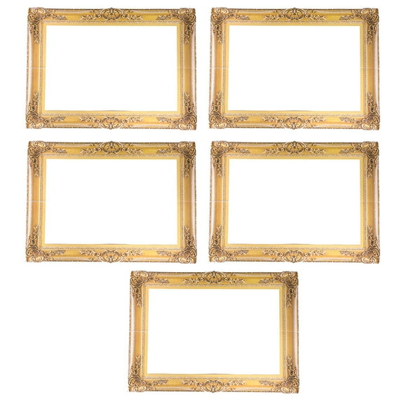 Raindrops 5pcs Elegant Paper Photo Frame Props DIY Decorative Frames