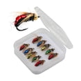 thumbnail image 4 of 10 Uds. de cebo de pesca con mosca, señuelos de pesca con mosca, señuelos de cebo de pesca con anzuelos para trucha, 4 of 9