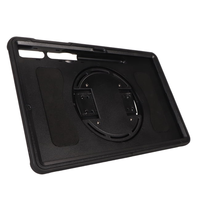 Tablet Case, Tablet Protective Case Drop Protection Multifunction Shockproof Precise Cutouts Rugged for Tab S8+ Black