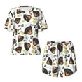 thumbnail image 5 of Wukai Rottweiler Women's Pajama Set,Short-Sleeve Top and Shorts with Elastic Waistband and Pockets for Loungewear, Yoga, and Casual Wear-Large, 5 of 8