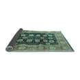 thumbnail image 2 of Ahgly Company Indoor Rectangle Oriental Light Blue Industrial Area Rugs, 8' x 10', 2 of 4