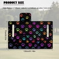 thumbnail image 6 of Uorisanigo Golf Cart Seat Covers Universal Colorful Dog Paw Print Golf Cart Seat Towel Blanket with 4 Front Pockets, Fits for EZGO, Club Car, Yamaha and More Golf Seat Protector, 6 of 6
