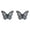 Black*2, variant on 3.1in Matte Black Hollow Cutout Butterfly Bookmark, Slim Non-Damaging Page Marker, Decorative Reading Accessory For Novels, Journals, Planners & Cookbooks Daily Reading