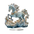 thumbnail image 2 of Adorno de caballo acrílico 2D con base, letrero de mesa plano creativo, decoración del Año del Caballo Estilo G, 2 of 6