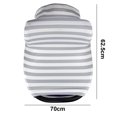 thumbnail image 2 of Funda para el cuidado de la lactancia materna, funda para asiento de coche de bebé multiusos de algodón súper suave, cubierta para carrito de compras, bufanda, manta ligera, funda para cochecito, 2 of 5