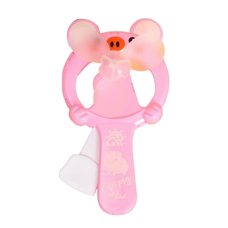 

Manual Portable Fan Cute Compact Cartoon Animal Design Handheld Fan Household Supplies