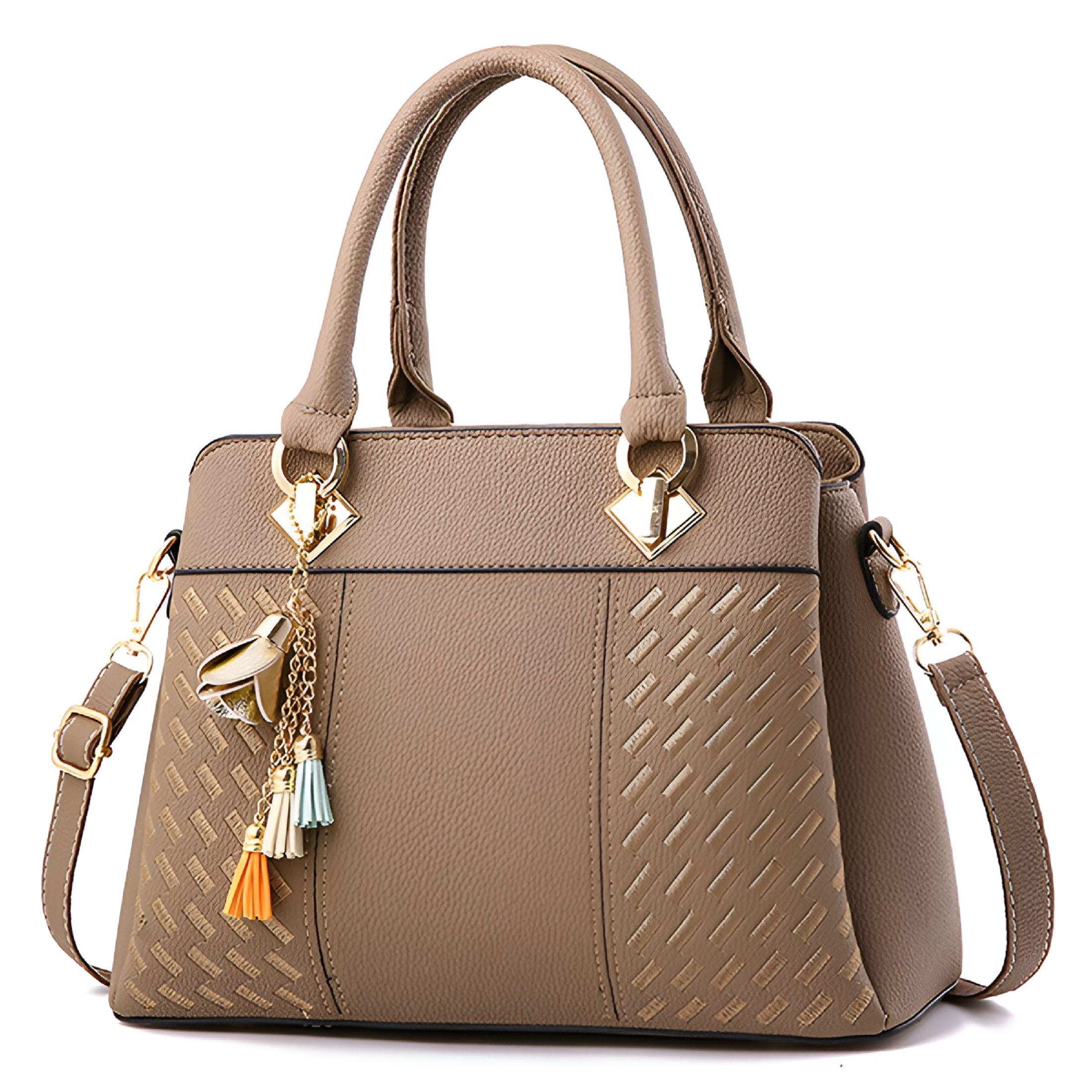 GASTROPOD Women's Top-handle Cross Body Handbag Roomy Fashion Ladies Purse Satchel Shoulder Bags Tote Leather Bag