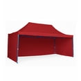 thumbnail image 1 of Ilios Innova | Toldo Plegable Rojo 3x4.5 con Paredes Laterales, Impermeable y Resistente al Calor, Velcro de Ajuste, Ideal para Exterior., 1 of 9