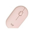 thumbnail image 4 of Logitech Pebble M350 910-005769 Rose Pink 3 Buttons 1 x Wheel Dual (RF / Bluetooth Wireless) Optical 1000 dpi Mouse, 4 of 4