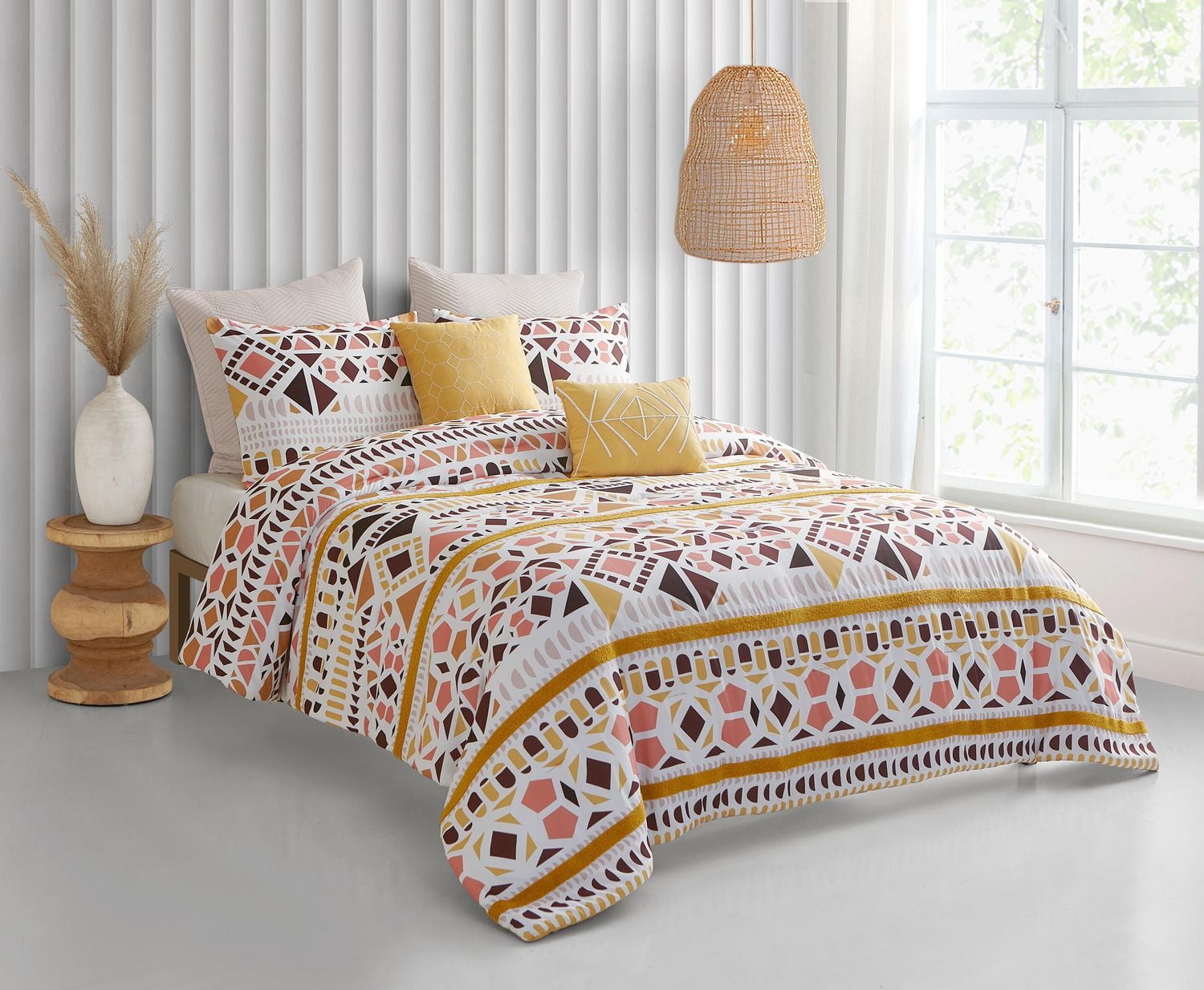 Parure de lit Mosaic 8 morceaux