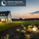 thumbnail image 5 of Iluminación decorativa para exteriores para jardines y patios, paquete de 3 bombillas LED solares impermeables para césped, 5 of 5
