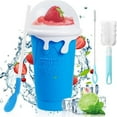 thumbnail image 1 of Slushy Cup, Slushie Maker Cup Granita Frozen Magic Smoothie Granita Cup DIY Slush Ice Maker, Freezing Cup (Blue), 1 of 4