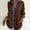 501_Coffee, variant on Womens Button Down Shirt Button Down Denim Collar Front Patchwork Long Sleeve Shirt Summer Tops