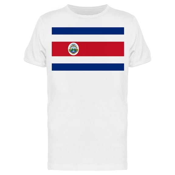 Flag Costa Rica Tee Men's -Image by Shutterstock