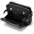 thumbnail image 6 of Municipal Crossbody Bags for Women Three-Layer Shoulder Bag Vegan Leather Multiple Compartments Handbag Purses Satchel Hobo Clutch, 6 of 9