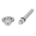 thumbnail image 2 of M10x100mm Wall 304 Stainless Steel Expansion Screw Closed Hook Shield Bolts 2pcs, 2 of 3