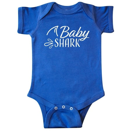 

Inktastic Baby Shark with Shark Fin Gift Baby Boy or Baby Girl Bodysuit