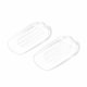thumbnail image 1 of Plantillas de gel transparente para talón, antiarrugas, protector para el cuidado de los pies, para zapatos de tacón alto, talla S, 1 of 5