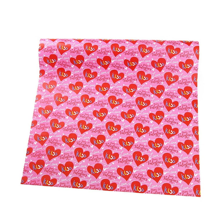 Valentine's Day Tissue Paper Gift Wrapping Tissue Paper Sweet Heart Design  Gift Wrap Paper Gift Wrapping For Valentine's Day DIY Crafts Wedding Gift